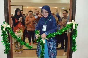 Peresmian Expo & Riset FKUB 2017 oleh Wakil Dekan II 