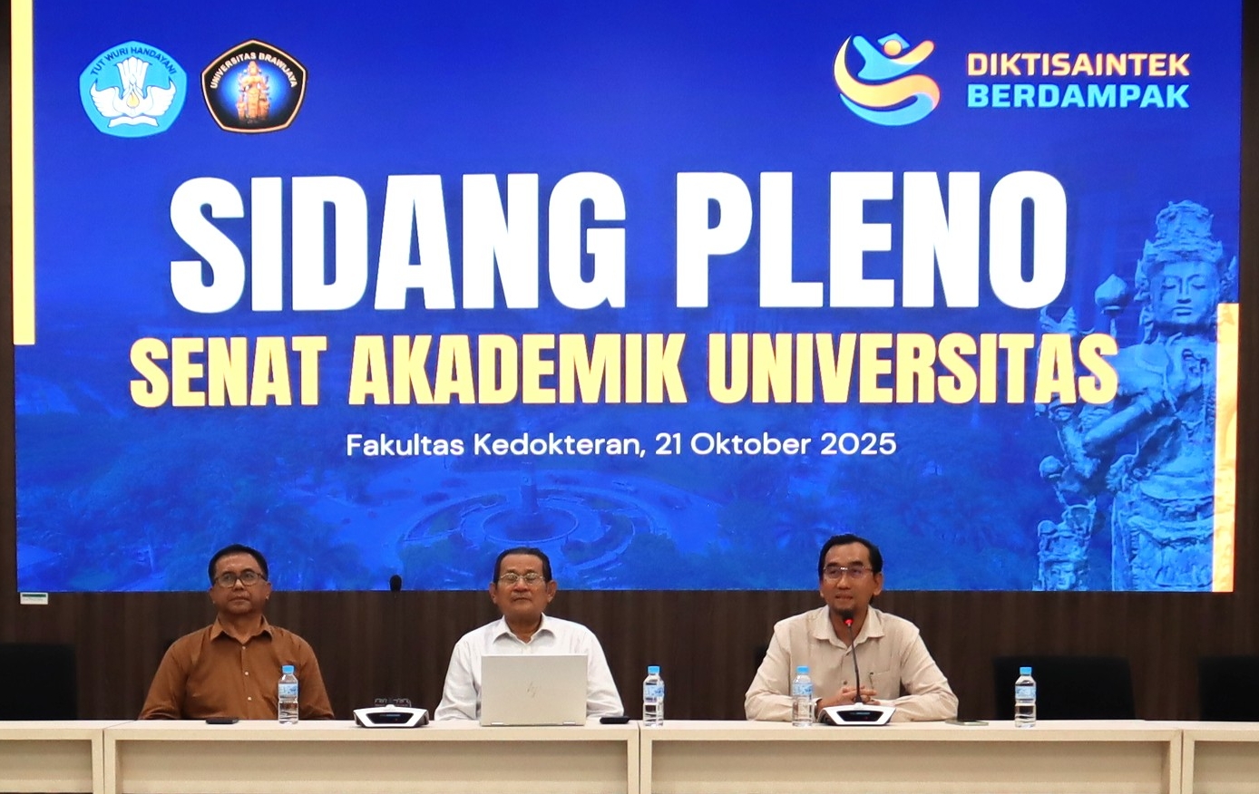 Senat Akademik Universitas Brawijaya Gelar Rapat Pleno Bahas Pendirian Program Studi Baru di Fakultas Kedokteran
