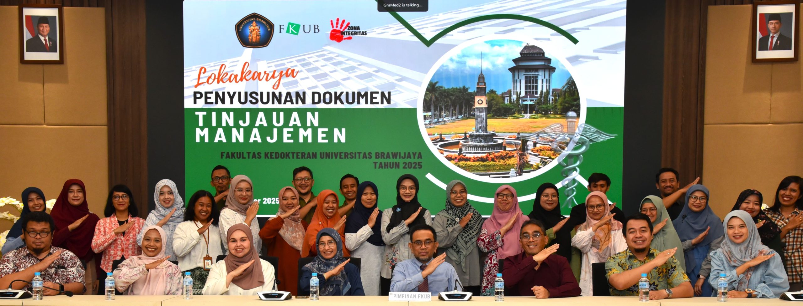 Fakultas Kedokteran UB Gelar Lokakarya Penyusunan Dokumen Tinjauan Manajemen Tahun 2025